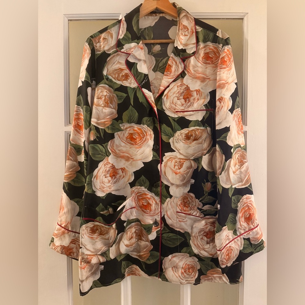 Dolce & Gabbana Silk Floral Women's Set - Picture 2 of 9